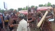 Uttarakhand: Kanwariyas Vandalise E-Rickshaw, Assault Driver Amid Police Presence in Manglaur&rsquo;s Libbarheri Road; Case Registered (Watch Videos)