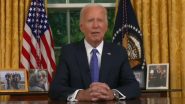 US: Joe Biden Explains Decision To Withdraw From 2024 Presidential Election Bid, Says ‘To Pass Torch to New Generation’ (Watch Videos)