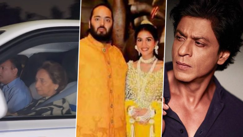 Shah Rukh Khan Avoids Paps As He Returns to Mumbai From New York Ahead of Anant Ambani and Radhika Merchant's Wedding (Watch Video)