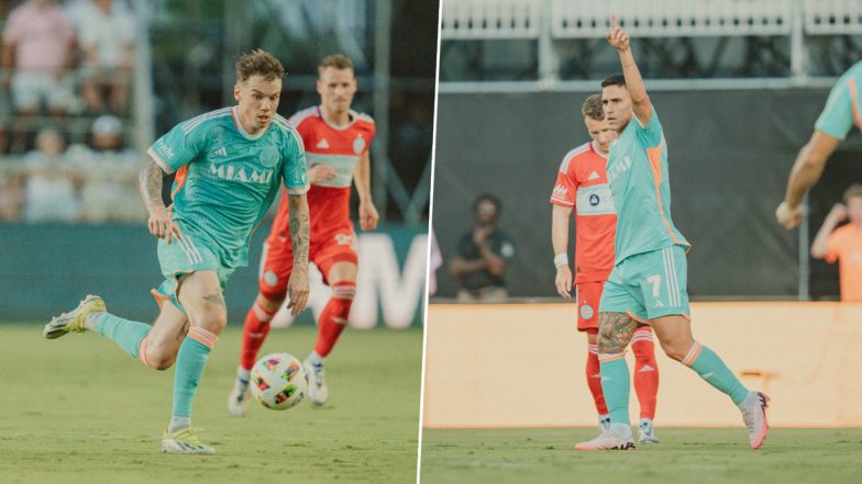 Inter Miami 2-1 Chicago Fire, MLS 2024: Lionel Messi-Less Herons Extend Unbeaten Run to Eight Games With Jordi Alba, Matias Rojas Scoring For Home Side (Watch Goal Highlights)