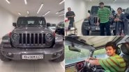 &lsquo;Khatron Ke Khiladi 14&rsquo; Contestant Abhishek Kumar Surprises His Parents With a Brand New Car, Here&rsquo;s How Much the Swanky SUV Costs! (Watch Video)