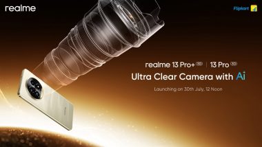 Realme 13 Pro Series Launch on July 30 With AI Camera Features; Check Details So Far About Upcoming Realme Smartphones