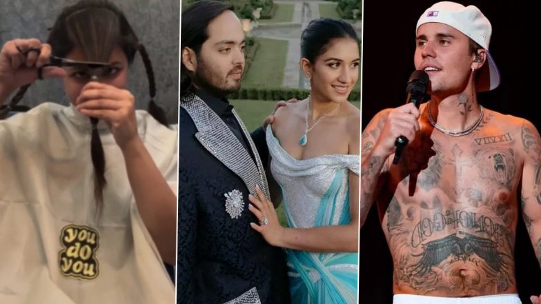 Entertainment News Roundup: Hina Khan Cuts Her Hair Amid Cancer Treatment; Justin Bieber's Fee For Anant Ambani-Radhika Merchant's Sangeet Revealed and More