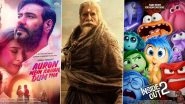 Entertainment News Roundup: Nag Ashwin&rsquo;s &lsquo;Kalki 2898 AD&rsquo; Collects INR 555 Cr Worldwide; &lsquo;Inside Out 2&rsquo; Hits USD 1 Billion; Ajay Devgn&rsquo;s &lsquo;Auron Mein Kahan Dum Tha&rsquo; Postponed and More