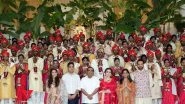 Anant Ambani-Radhika Merchant Wedding: Ambani Family Organises Wedding for 50 Underprivileged Couples in Navi Mumbai (Watch Video)