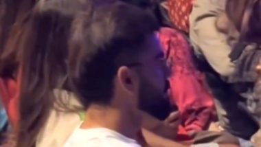 Virat Kohli, Wife Anushka Sharma Spotted at Krishna Das Kirtan in London Again Ahead of India vs Sri Lanka ODI Series 2024 (Watch Video)