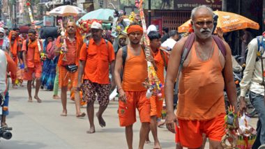 Kanwar Yatra 2024: Kanwar Fair Concludes With Huge Crowd of Devotees Thronging to Lord Shiv Temples, 4.5 Crore Kanwariyas Visit Haridwar