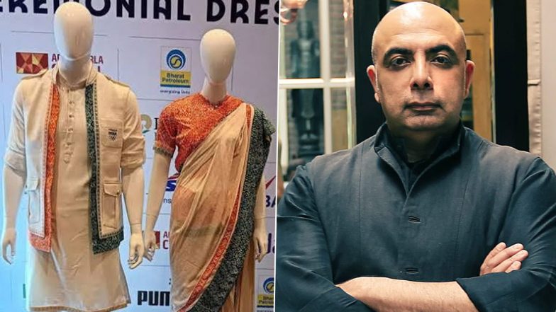 ‘Boring and Dull’: India’s Paris Olympics 2024 Uniform Designer Tarun Tahilani Trolled for Plain Outfit With ‘Digital Prints’