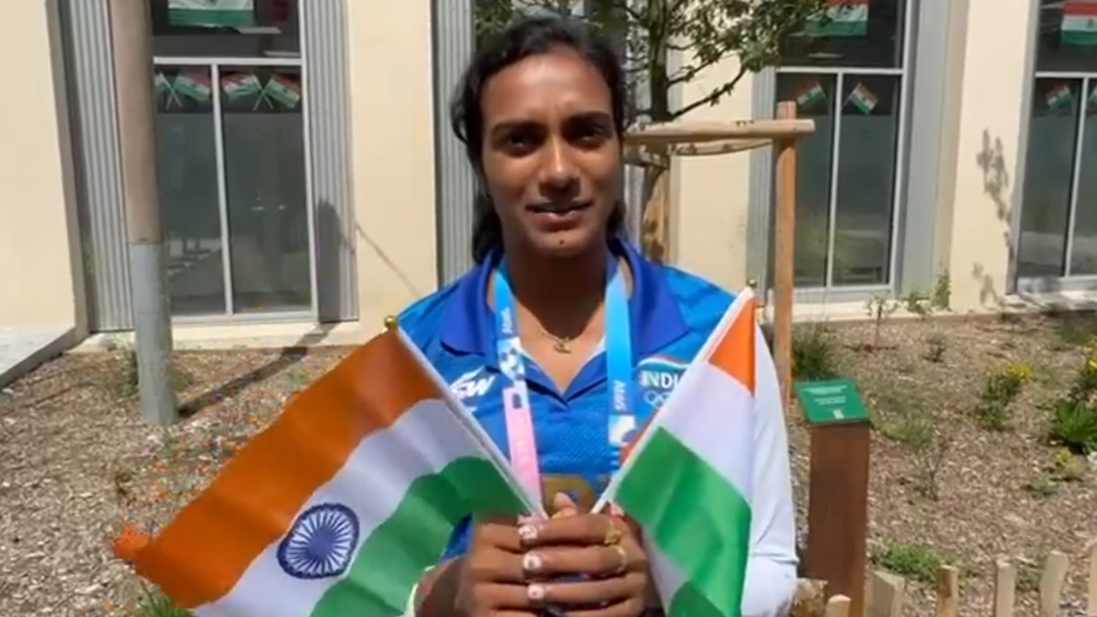 Agency News Paris Olympics 2024 Team India’s Flag Bearers PV Sindhu