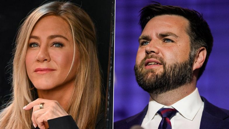 Jennifer Aniston Slams JD Vance’s ‘Childless Cat Ladies’ Comment About Women Without Children Including Kamala Harris, Says ‘I Pray Your Daughter Is Fortunate’