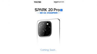 TECNO Spark 20 Pro Launch Today With 108MP Primary Camera; Check Key Specifications, Features and Expected Price of TECNO’s New Smartphone