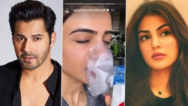 Samantha Ruth Prabhu Gains Support From Varun Dhawan, Rhea Chakraborty and Others Amid Controversy With 'The Liver Doc' Over Hydrogen Peroxide Nebulisation