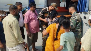 Amarnath Yatra Accident: Indian Army Averts Major Mishap on National Highway 44 After Bus Loses Control Due to Brake Failure; Horrifying Videos Surface