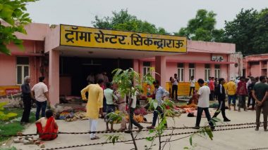 Hathras Stampede: 116 Killed in Stampede at Satsang in Uttar Pradesh; FIR Registered Against Organisers of Religious Event