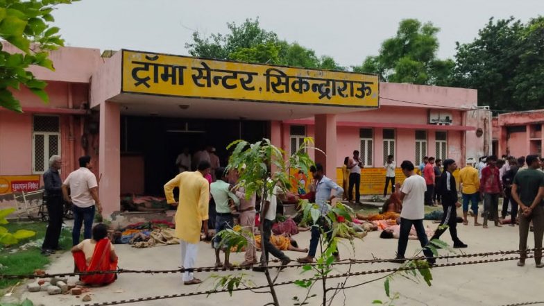 Hathras Stampede: 87 People Killed, 18 Others Injured in Stampede at ‘Satsang’ of Bhole Baba in Uttar Pradesh