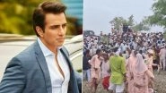 Hathras Stampede: Sonu Sood Expresses Grief Over Horrifying Incident at Satsang in UP; Asks &lsquo;Can&rsquo;t We Make a Rule Where Gatherings Can Be Monitored?&rsquo;