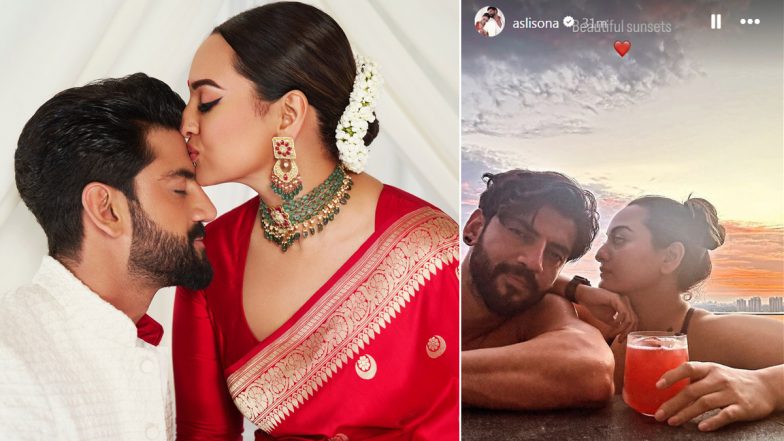 Sonakshi Sinha and Zaheer Iqbal's Honeymoon Pics Out; Couple's Post-Wedding Romance Is Aww-Dorable