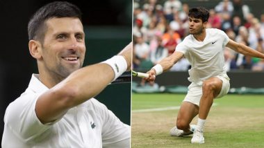 Carlos Alcaraz vs Novak Djokovic Head-to-Head Record: Ahead of the Wimbledon 2024 Men's Singles Final, A Look at Who Dominates This Rivalry