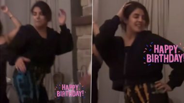 Priyanka Chopra Grooves to ‘Kamariya Lage Lollipop’ With Mother Madhu Chopra, Hubby Nick Jonas Captures Moments (Watch Video)