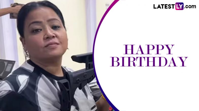 Bharti Singh Birthday Special: Did You Know the Comedienne Is a National Level Rifle Shooter? (Watch Video)