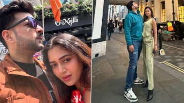 Karan Kundrra Drops Glimpses From His Romantic London Vacay With Girlfriend Tejasswi Prakash; Check Out the Couple’s Stylish Pics!