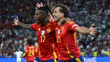 UEFA Euro 2024: Nico Williams, Mikel Oyarzabal Help Spain Win European Championship, Beating England 2–1 in Final