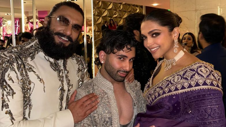 Orry Cradles Deepika Padukone’s Baby Bump Alongside Ranveer Singh in This Unseen Pic From Anant-Ambani Radhika Merchant’s Sangeet