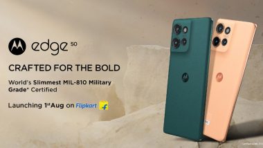 Motorola Edge 50 MIL-810H Certified Military Grade Phone To Launch on August 1; Check Confirmed Specifications, Features and Price