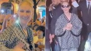 Celine Dion Greets Fans Outside Her Paris Hotel Ahead of Rumoured Performance at 2024 Paris Olympics; Video Goes Viral &ndash; WATCH