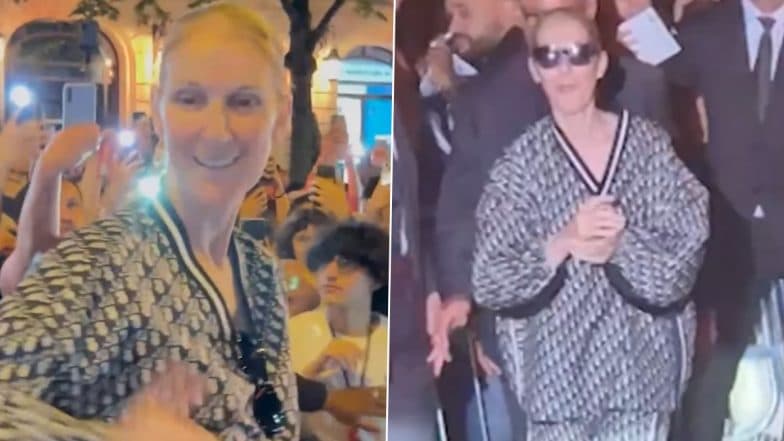 Celine Dion Greets Fans Outside Her Paris Hotel Ahead of Rumoured Performance at 2024 Paris Olympics; Video Goes Viral – WATCH