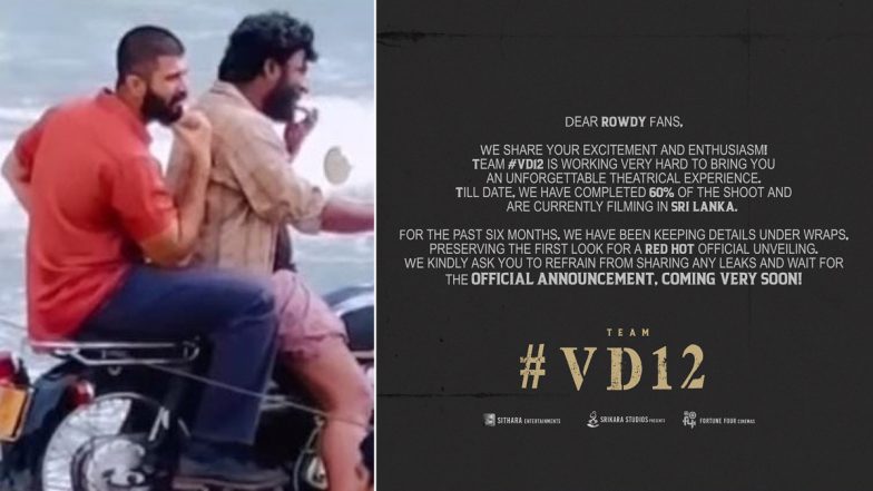 ‘VD 12’: Vijay Deverakonda’s Rugged Look From His Upcoming Film Gets Leaked; Makers Release Statement and Request Support From ‘Rowdy’ Fans (View Post)