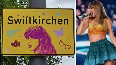 Taylor Swift Takes Over Gelsenkirchen! German City Temporarily Becomes ‘Swiftkirchen’ for Her Eras Tour European Stop