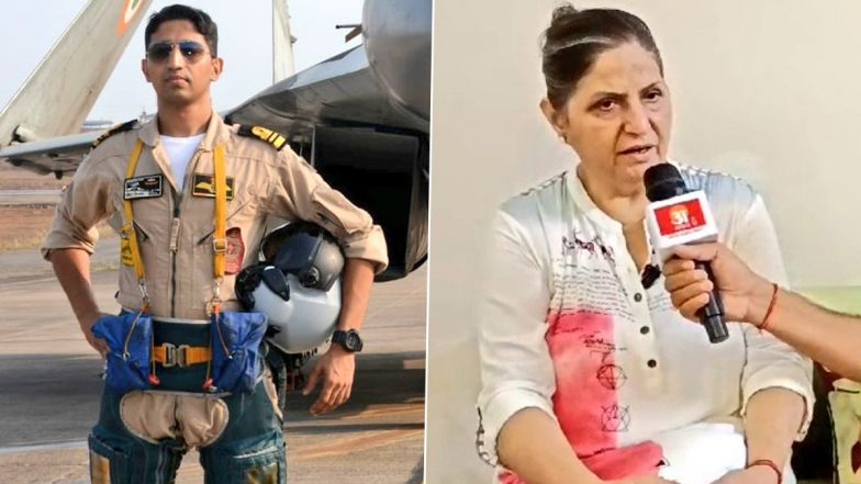 After Captain Anshuman Singh’s Parents, Late Fighter Pilot Nishant Singh’s Mother Promila Devi Seeks Revision of NOK Criteria, Says ‘Elderly Father and Mother Should Get a Part of Financial Assistance’ (Watch Video)