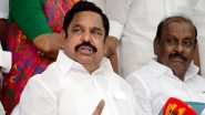 ‘Shocking and Painful’: AIADMK Leader Edappadi Palaniswami Slams DMK Government on Murder of BSP Tamil Nadu President Armstrong