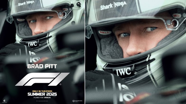 ‘F1’: Brad Pitt’s Formula 1 Movie Poster Unveiled, Teaser To Release on THIS Date