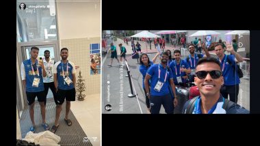 Ace Shuttler Chirag Shetty Shares Photos From Olympic Village As Indian Badminton Team Reaches Venue for Paris Olympics 2024 (See Pics)