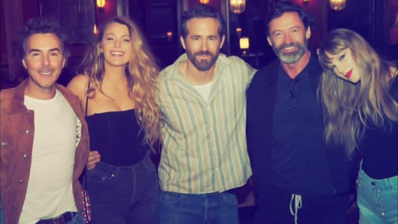 ‘Deadpool & Wolverine’: Taylor Swift Gives Shoutout to Ryan Reynolds and Hugh Jackman’s Marvel Movie, Calls It ‘A Wild Escape From Reality’ (See Pic)