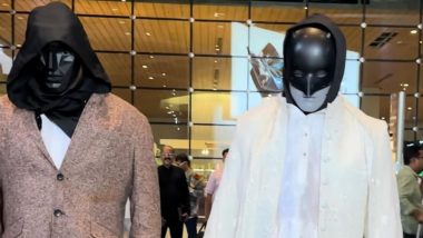 Masked Men Spotted at Mumbai Airport; Netizens Believe Mysterious Hollywood A-Listers Disguised Themselves To Attend Anant Ambani-Radhika Merchant’s Wedding: Here’s the Truth!