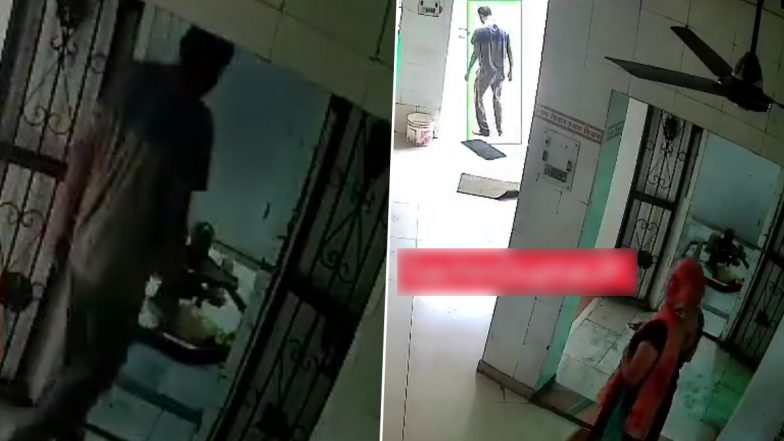 Ghaziabad Shocker: Man Caught on Camera Masturbating Near Shivalinga in Society Temple, Arrested