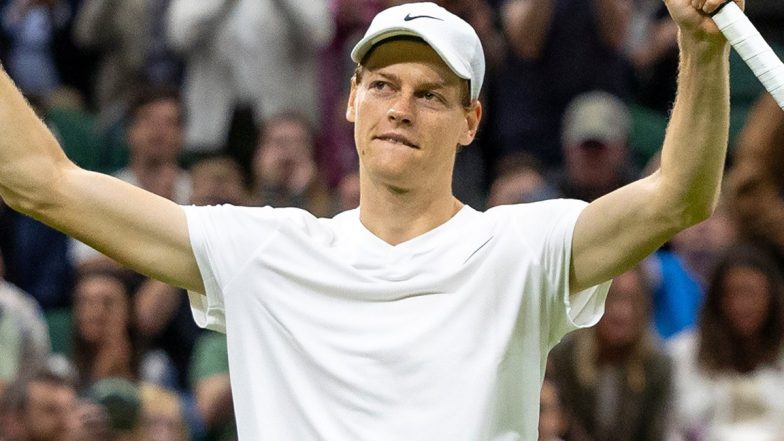 How To Watch Jannik Sinner vs Miomir Kecmanović Wimbledon 2024 Men’s Singles Third Round Free Live Streaming Online in India? Get Free Live Telecast of Tennis Match Score Updates on TV