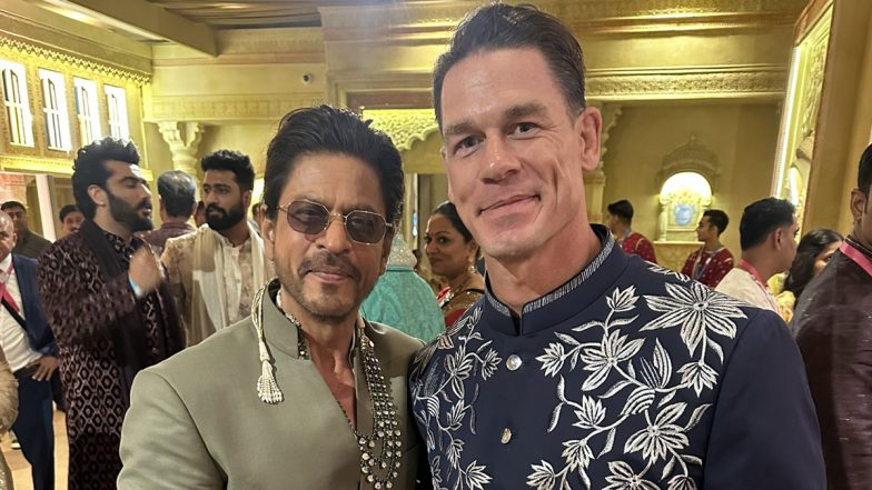 John Cena Meets Shah Rukh Khan! Wrestler-Actor Talks About SRK’s Lasting Impact on His Life (See Pic)