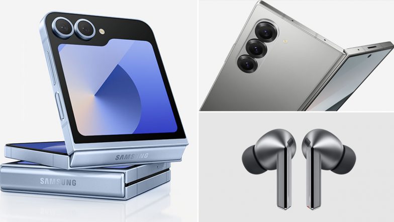 Galaxy Unpacked July 2024: Samsung Launches Galaxy Z Series, Galaxy Ring, Galaxy Watch, Galaxy Buds 3 Series and Galaxy AI Experience; Check Details