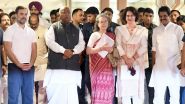 Haryana Assembly Elections 2024: Mallikarjun Kharge, Sonia Gandhi, Rahul Gandhi Among 40 Star Campaigners for Congress for October 5 Vidhan Sabha Polls