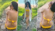 Mallika Sherawat Is Too Hot to Handle in Teeny-Weeny Bright Yellow Bikini; Hisss Actress Shares Sexy Video on Insta – WATCH