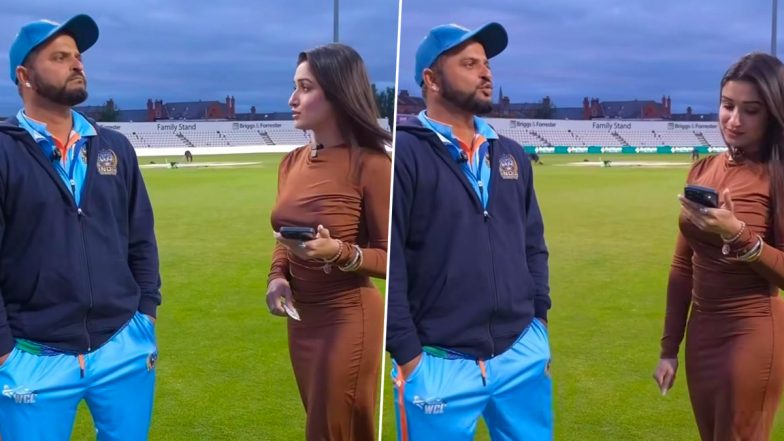 Suresh Raina Calls MS Dhoni ‘GOAT’, Virat Kohli ‘King’ While Answering Rapid Fire Questions During WCL 2024 Tournament (Watch Video)