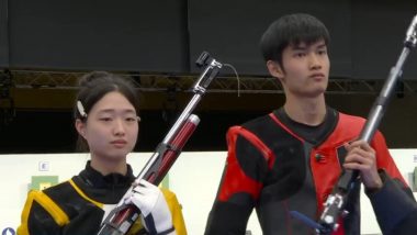 First Gold Medal of Paris Olympics 2024 Awarded to China, Beats South Korea In 10m Air Rifle Mixed Team Shooting Event