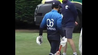 Lo-handre Louwrens Sets Record for Longest Duck as Opener in ODI Cricket, Achieves ‘Unwanted’ Feat During Scotland vs Namibia 2024 ICC CWC League 2 Match