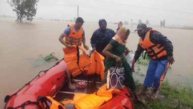 Kolhapur Rains: Maharashtra CM Eknath Shinde Discusses Flood Situation With Collector, Issues Directions