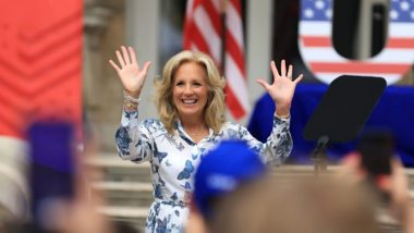 USA First Lady Jill Biden Meets With American Olympic Athletes in Paris Olympics 2024