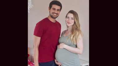 Dhruv Rathee and Wife Juli Lbr Rathee Expecting First Child, YouTuber’s Wife Flaunts Baby Bump in Instagram Post (See Pics)